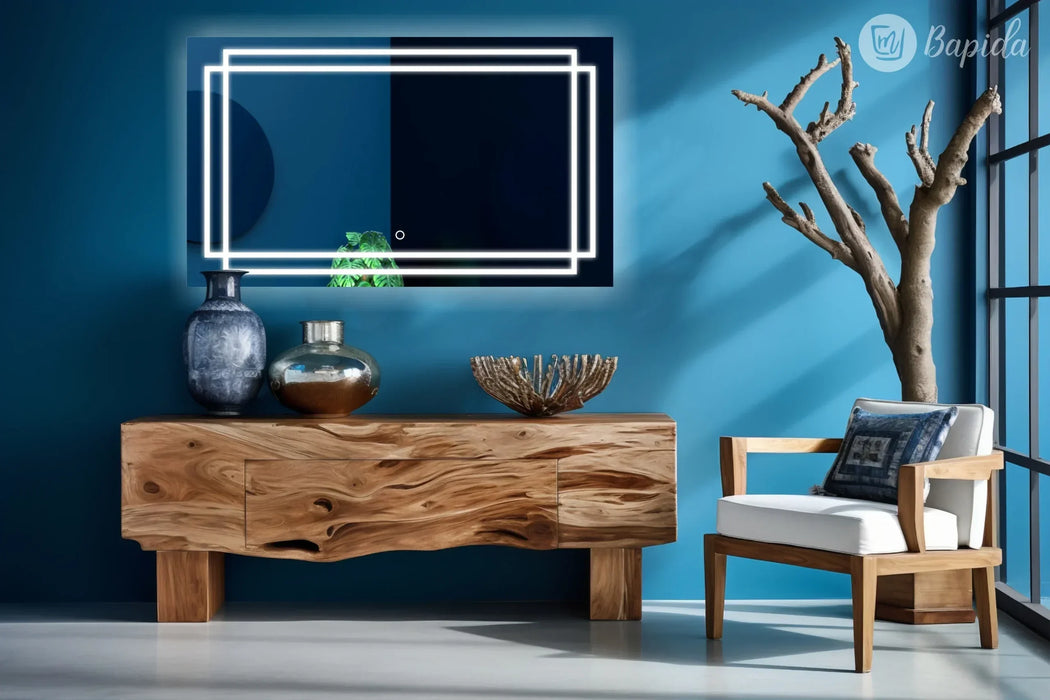 led mirror rectangle shape