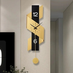 Ribbon Design Modern Clock - All India Decor