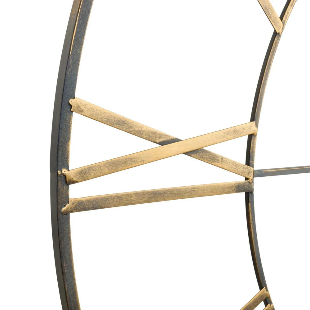 Roman Number Vintage Wall Clock - All india Decor - All India Decor