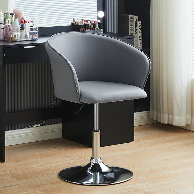 Grey Homy Swivel Bar Stool/Chair - All India Decor