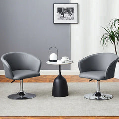 Grey Homy Swivel Bar Stool/Chair - All India Decor