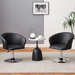 Black Homy Swivel Bar Stool/Chair - All India Decor