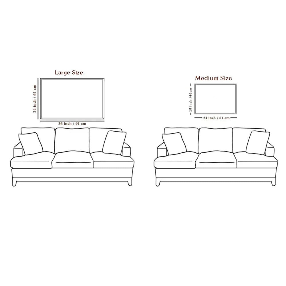 Abstract Fish Acrylic Painting - All India Decor