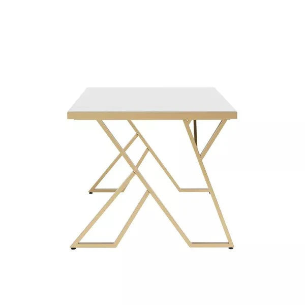 Feast Fiesta Dining Table White Marble With 4 Chairs AID-9