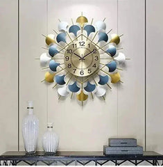 Nordic Sunrise Modern Multi Color Clock