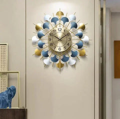 Nordic Sunrise Modern Multi Color Clock