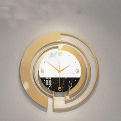 Symmentrical Big Metal Clock - All India Decor
