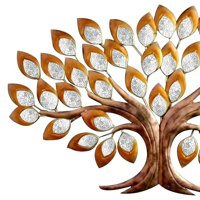 Metal Tree Wall Art with Led Light - Elegant Nature - Inspired Home Décor - All India Decor