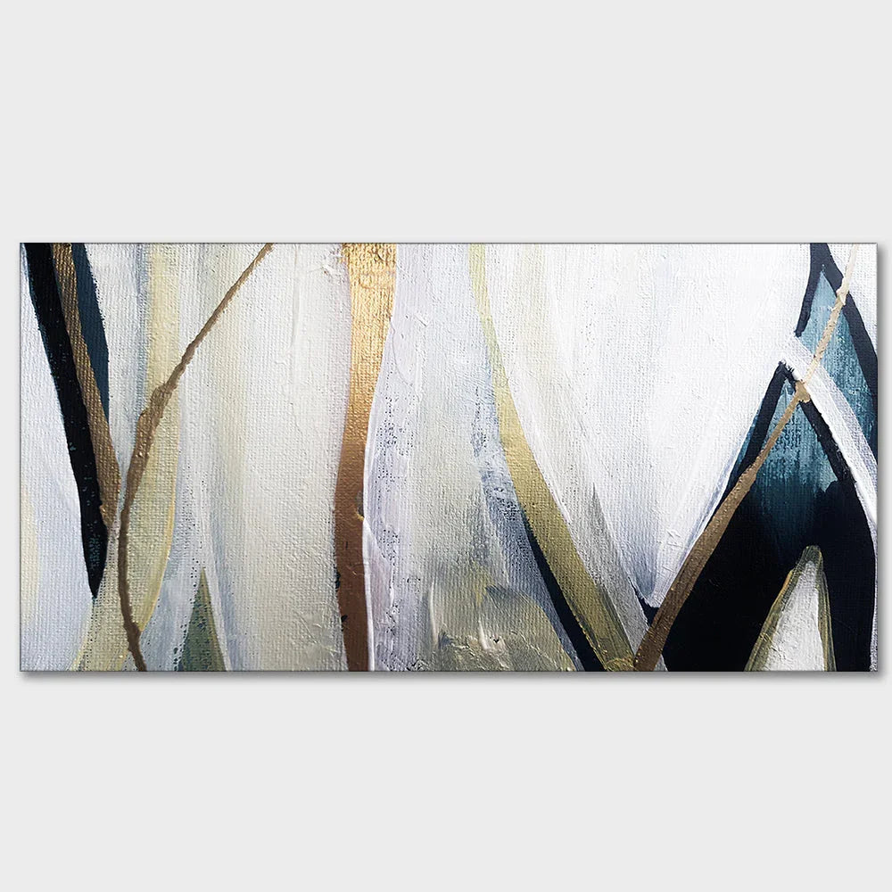 Modern Abstract Textured Premium Canvas Wall Painting - All India Decor