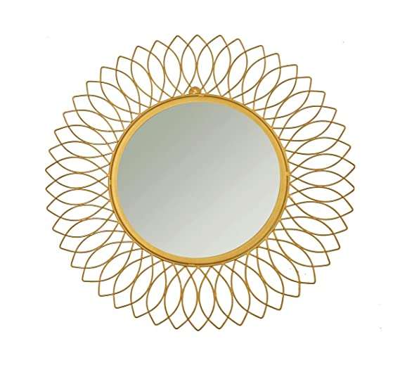 Sunflower Metal Frame Mirror