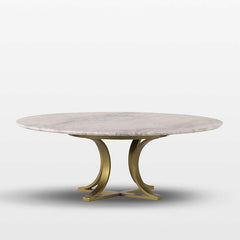 White Cisco Marble Nesting Table - All India Decor
