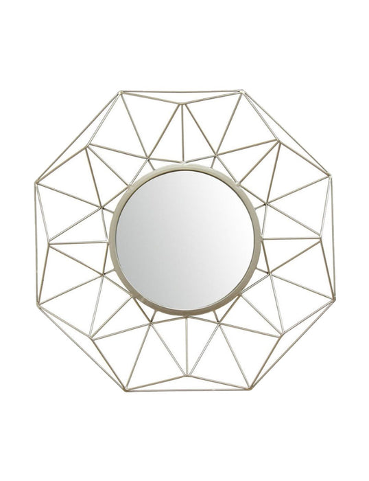 Silver Diamond Mirror