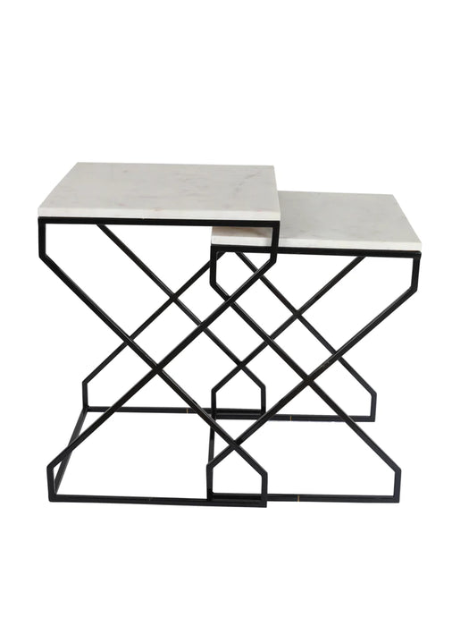 Side Tables Set of 2