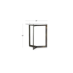 Stylish Marble End Table - All India Decor