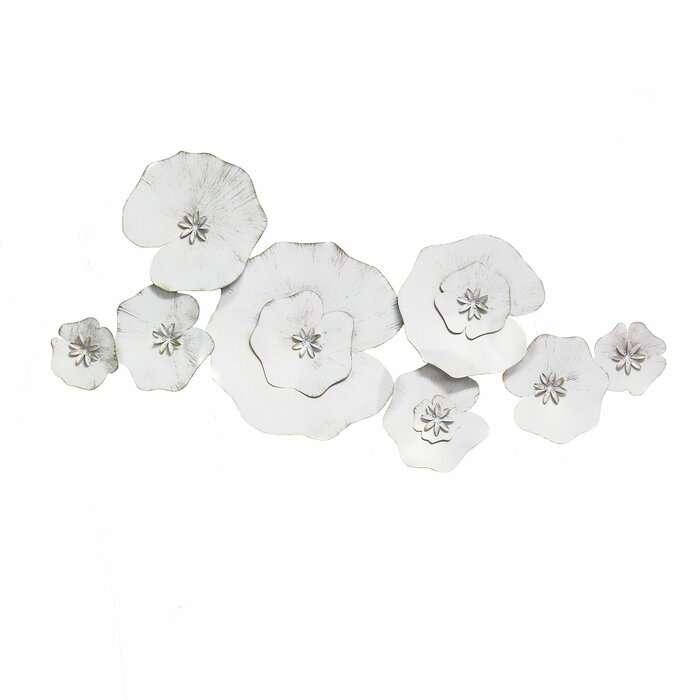 Lily Pad Metal Wall Décor - All India Decor