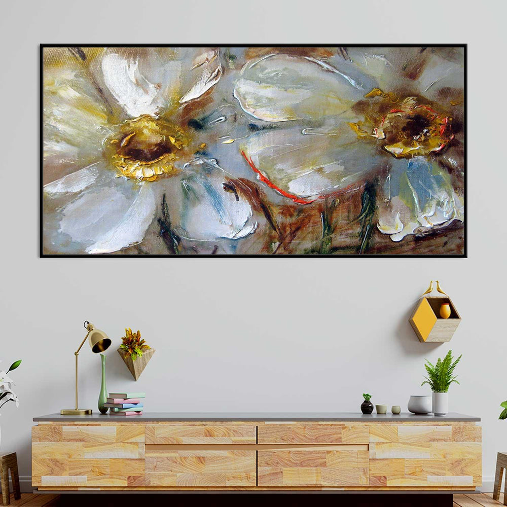 Flower Canvas Wall Painting - All India Decor