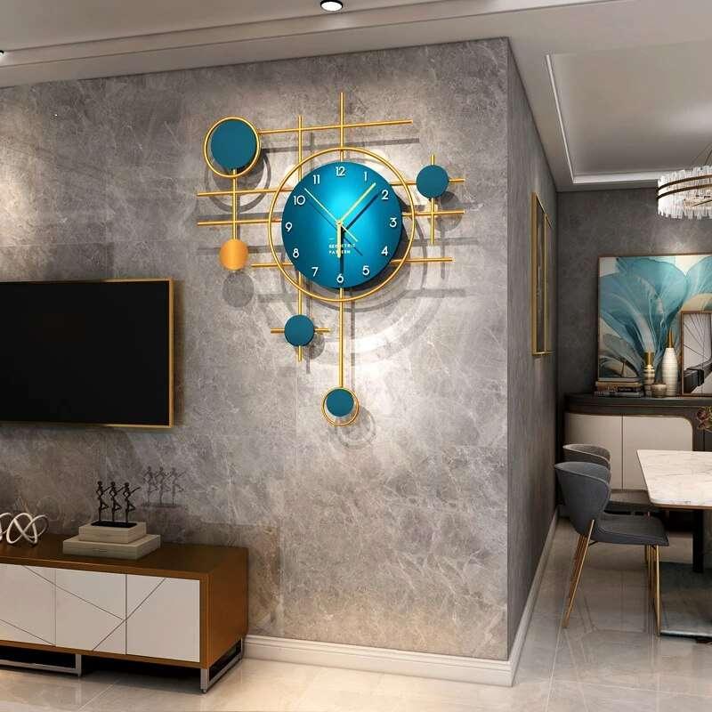 Geometric Pattern Creative Wall Clock - All India Decor