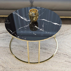 Black & Gold Coffee Center Table