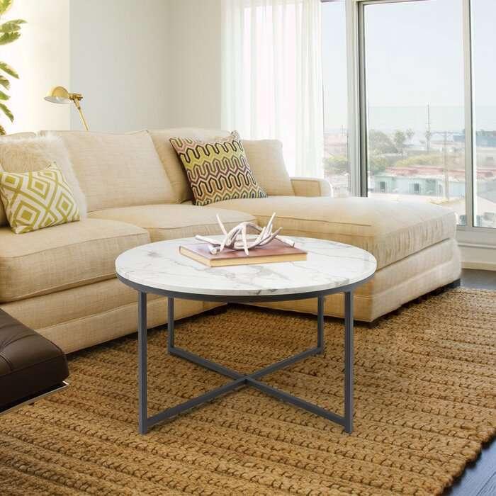 Spratt Cross Legs Coffee Table - All India Decor