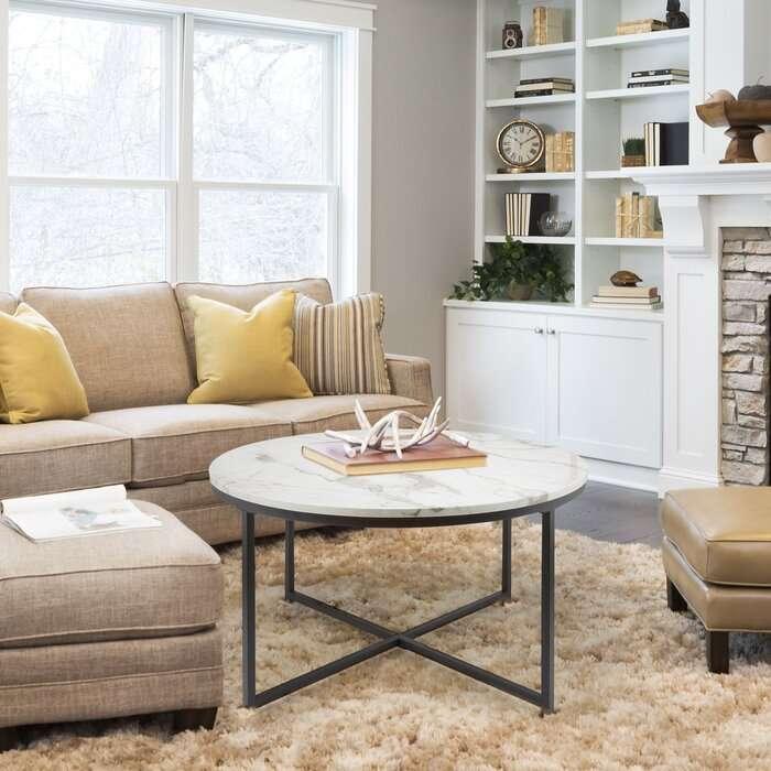 Spratt Cross Legs Coffee Table - All India Decor