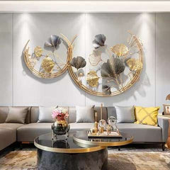 Half Moon Metal Wall Art