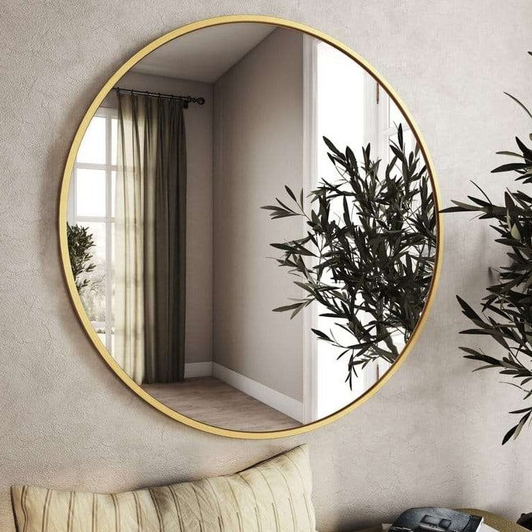 round mirror