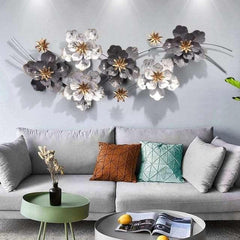 Black & White Metal Wall Art - All India Decor