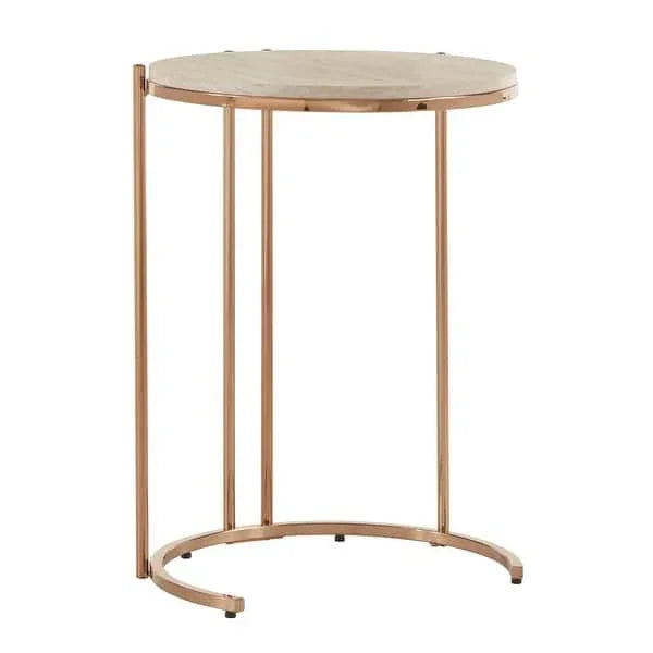Amelia Round Marble Nesting Tables - All India Decor