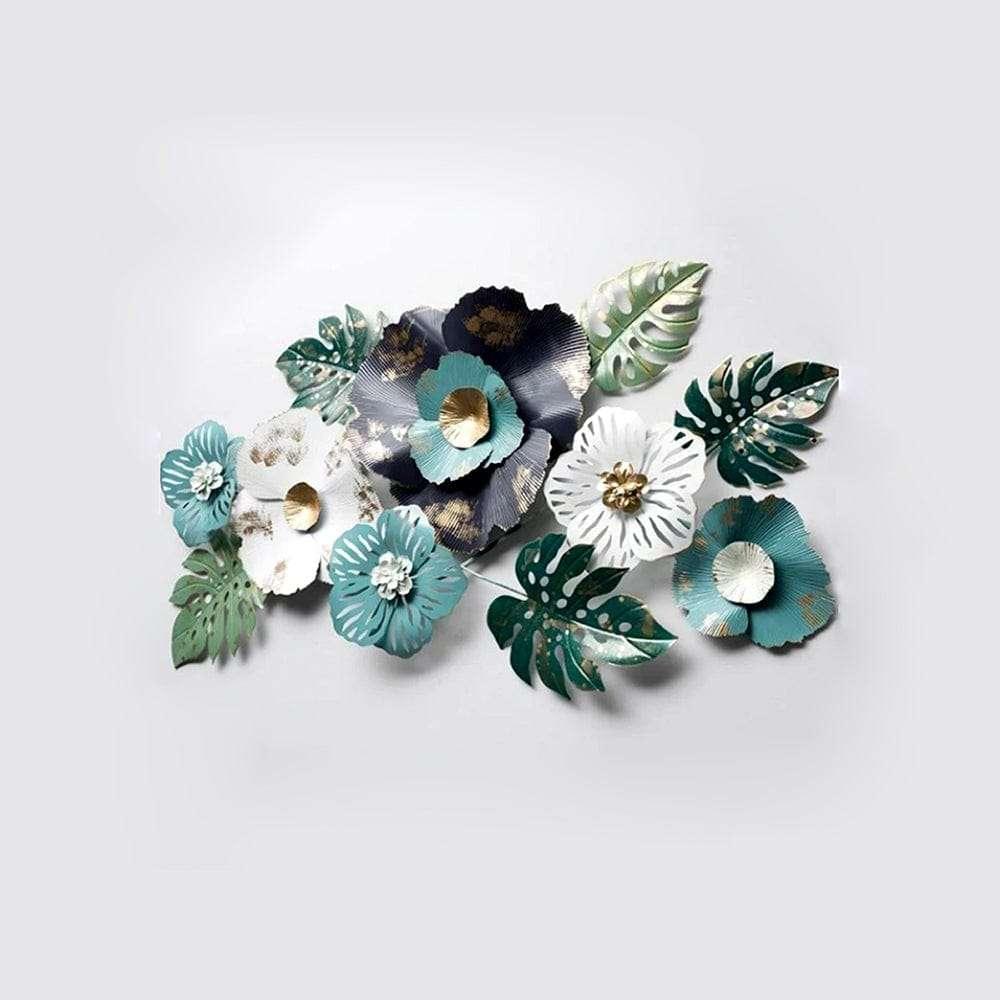 Natural Leaves Metal Wall Art - All India Decor
