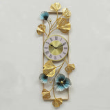 Metal Frame Wall Art With Clock
