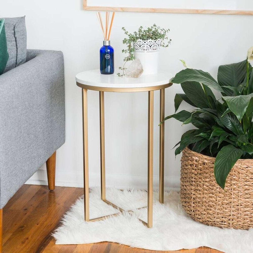 Round End Side Table - All India Decor