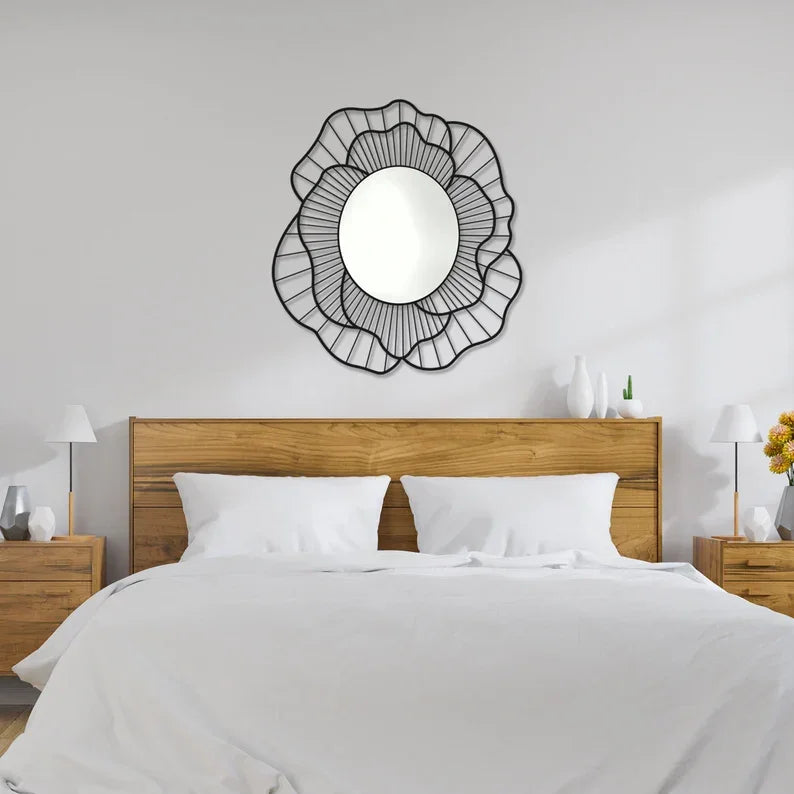 Accent Black Mirror - All India Decor