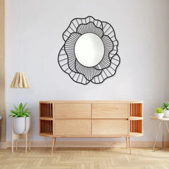 Accent Black Mirror - All India Decor