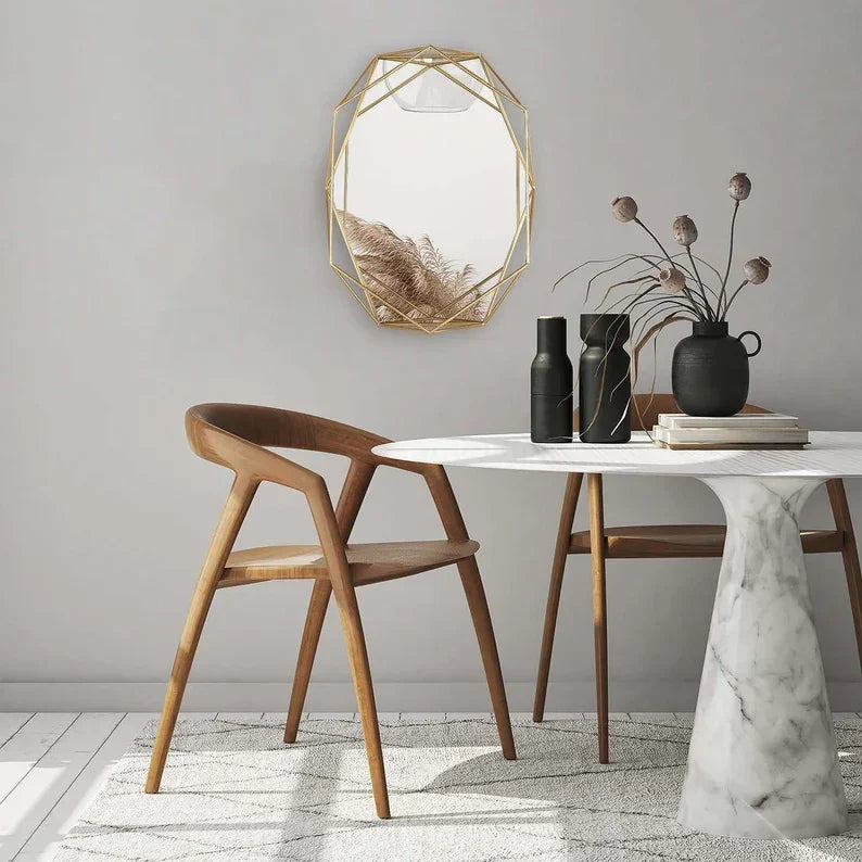 Geometric Dressing Wall Mirror - All India Decor