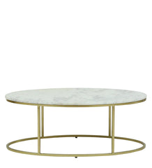 Metal Coffee Table In White Colour