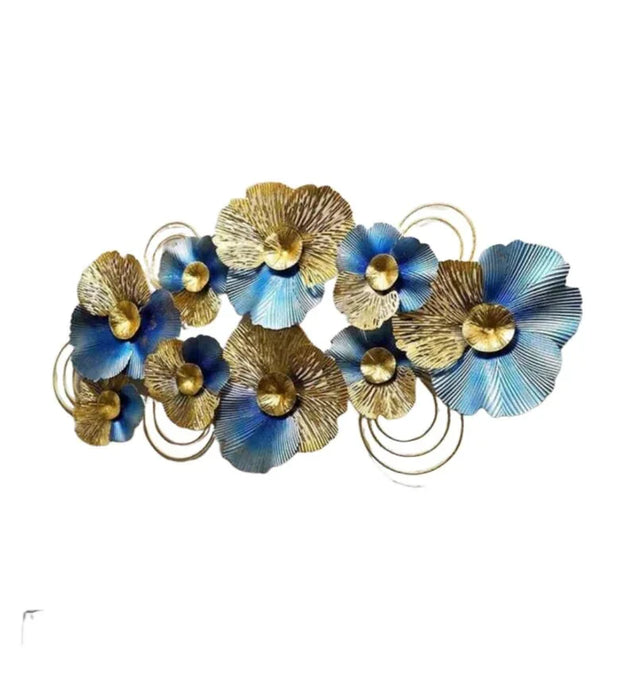 Iron Abstract Wall Art in Multicolor - All India Decor