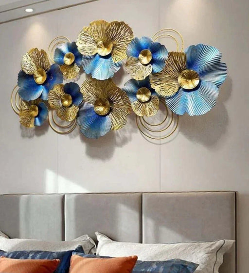 Iron Abstract Wall Art in Multicolor - All India Decor