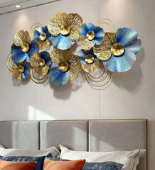 Iron Abstract Wall Art in Multicolor - All India Decor