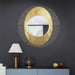 Golden Egg Accent Mirror - All India Decor
