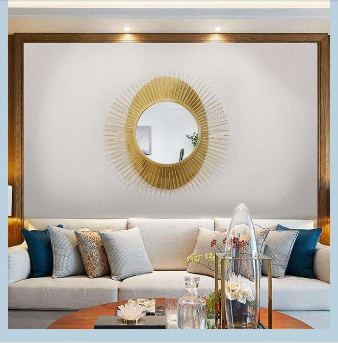 Golden Egg Accent Mirror