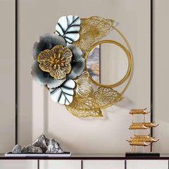Floral Wall Mirror - All India Decor