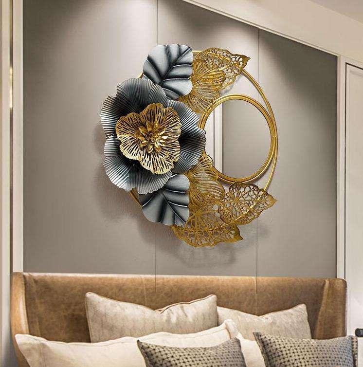 Floral Wall Mirror - All India Decor
