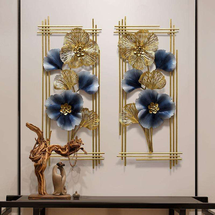 Twin Frames Metal Wall Art