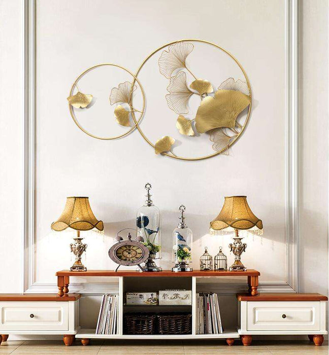 Double Circle Wall Art