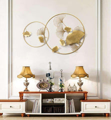 Double Circle Wall Art - All India Decor